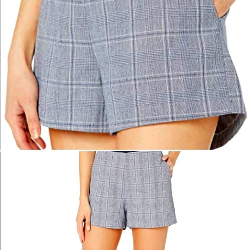 NWT size 8 cupcakes& cashmere Vinson Plaid Shorts